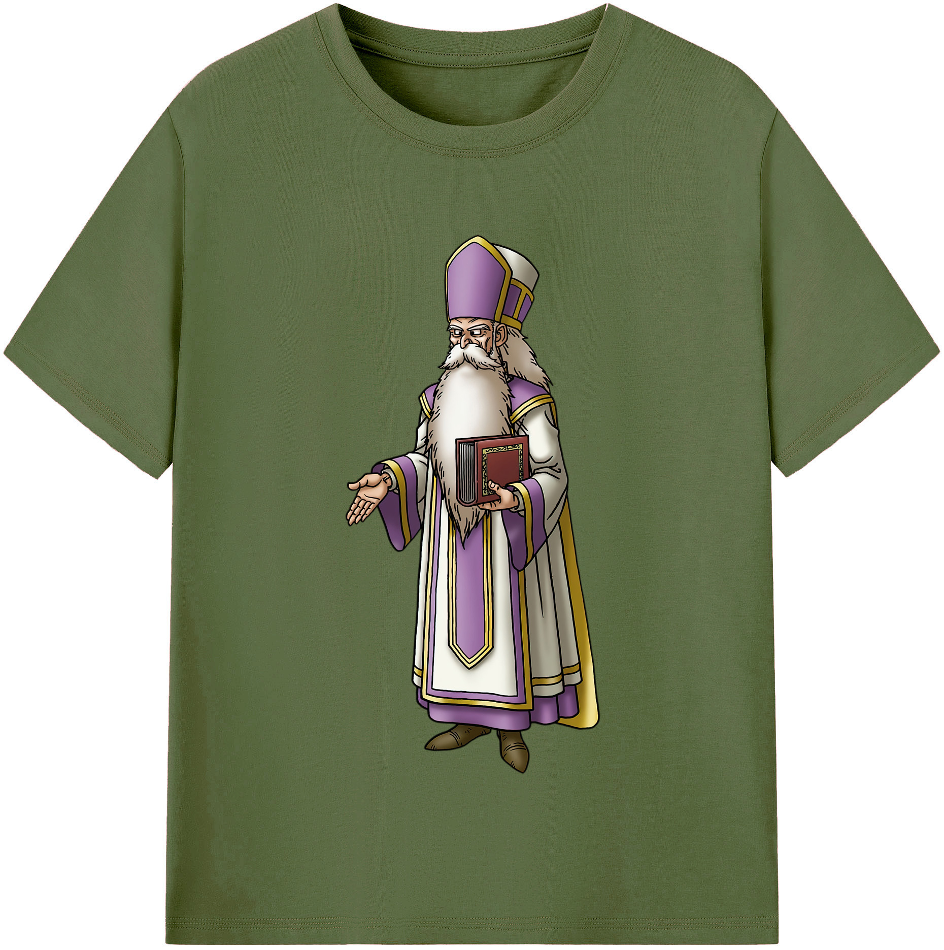 （画像用） ドラゴンクエスト Doragon Kuesuto Dragon Quest 綿100％半袖Tシャツ（フロントプリント）